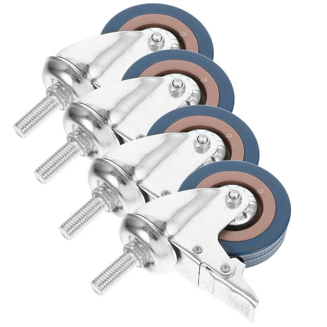 OUNONA 4 Pcs Roulettes Industrielles Multi Métal Résistant à l'Usure pour Chaise