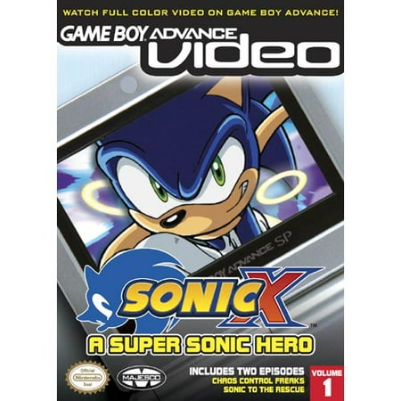 Sonic X: A Super Sonic Hero, Vol. 1 (Chaos Control Freaks / Sonic to the Rescue)