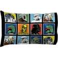 thumbnail image 5 of Star Wars Classic Grid 3 Piece Twin Size Bed Sheets Set - Disney Star Wars Bedding, 5 of 5