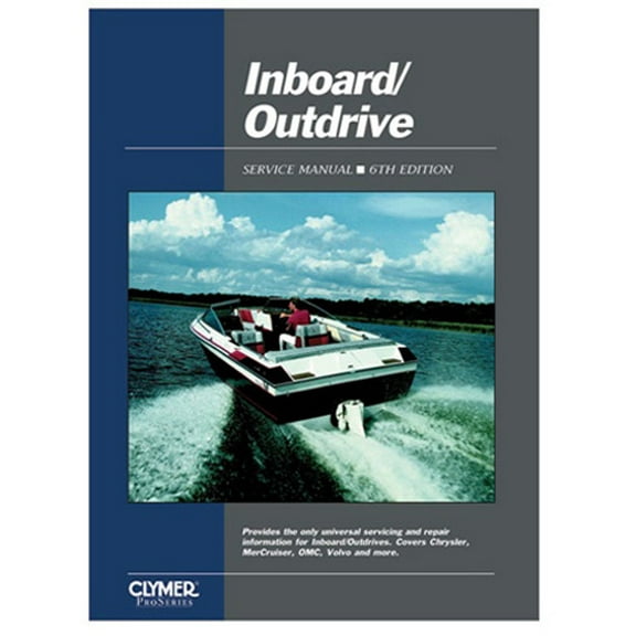 Clymer Cios6 Clymer Manual, Inboard/Outdrive Service