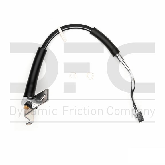 Dynamic Friction 350-54411 Brake System Replacement Parts & Hardware Front Right, D.O.T. approved, SAE J1401, 100% pressure tested,