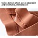 thumbnail image 3 of Qarigey Ropa interior de algodón para mujer Transpirable Absorbe la humedad Elástico Color sólido Chica S Ropa interior rojo L, 3 of 6