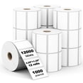 thumbnail image 1 of (12 000 etiquetas/12 rollos) Labelebal 12 rollos, 1000 etiquetas/rollo, 1 of 7