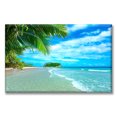 thumbnail image 1 of Cuadro Canva Listo Para Colgar Tipo Galería Playa Del Caribe 40X60 cm, 1 of 4