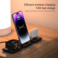 thumbnail image 4 of MesaSe Foldable 3-in-1 Wireless Charger for  Watch Headset Charging Stand, 4 of 10