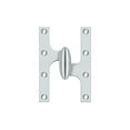 thumbnail image 3 of Deltana OK6040B26-R 6" x 4" Hinge in Polished Chrome, 3 of 3