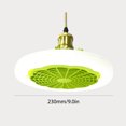 thumbnail image 3 of Mini ventilador lámpara E27 LED tornillo ventilador luz 30 W 3 velocidades para sala de estar (verde) WDOplteas Para estrenar, 3 of 3