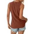 thumbnail image 5 of MOSHU Summer Tank Tops for Women Plus Size V Neck Sleeveless Tops Loose Fit Dressy Casual Shirts, 5 of 9