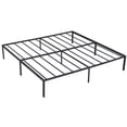 thumbnail image 5 of Aukfa Platform Metal King Size Bed Frame, 14 Inch, 600 lb Capacity, Noise Free, Black, 5 of 7