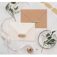 thumbnail image 4 of 300pcs Vintage Kraft Paper Labels, Blank Kraft Paper Stickers, Self Adhesive Kraft Paper Stickers 1 Roll, 4 of 5