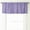 Purple, variant on Bliss Semi-Sheer Window Curtain Valance with Rod Pocket Top, Pink, 54 x 18"