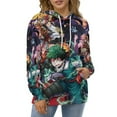 thumbnail image 6 of My Hero Academia Hoodie 3D Print Pullover Hooded Long Sleeve Sweatshirts Tops Blouse with Pocket for Mens Womens, 6 of 6