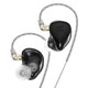 thumbnail image 1 of KZ ZEX PRO Auriculares con cable Tecnología híbrida Auriculares internos Auriculares de metal de 3,5 mm Cable largo portátil Caminar Jogging Smartphone Negro Regular Inevent EL005582-01B, 1 of 7