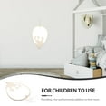 thumbnail image 3 of Masteelf Nordic Style Adorable Nursery Decorative Wall Mirror for Kids Bathroom and Bedroom with Hanging Ornament, 3 of 8