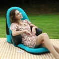 thumbnail image 4 of Graflsoa Ergonomic Inflatable Lounge Chair with Armrests for Outdoor Relaxation, Camping, and Fishing – Red, Foldable & Portable Design for Comfortable Rest Anywhere, 4 of 7