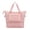 Pink, variant on Expandable 20 - 35L Travel Bag for Hand Luggage - Foldable Sports Bag with Wet Dry Separation for Weekend Trips, Beach Days, and Groceries - Optimized for Airplane Cabins,Purple