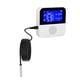 thumbnail image 5 of Medidor inteligente de humedad y temperatura, pantalla LCD de 2,4 pulgadas, aplicación, Control inteligente, WIFI, 5 of 6