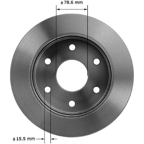 BENDIX PRT1453FC Bendix Brake Rotor Fits select: 1988-2000 CHEVROLET GMT-400, 1995-2000 CHEVROLET TAHOE