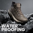 thumbnail image 2 of Botas de senderismo NORTIV 8 NMUMHB2505 impermeables para hombre, talla 7.5, color oliva, 2 of 8