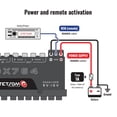 thumbnail image 3 of Ecualizador Gráfico de Audio Stetsom EQX764-7 Negro con Preamplificador y Subcontroles Dedicados par, 3 of 9