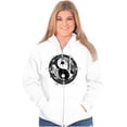 thumbnail image 4 of Koi Fish Ying Yang Balance Symbolic Zip Up Hoodie Men's Women's Brisco Brands X, 4 of 6