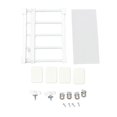 thumbnail image 1 of ExpandableStorageRack-TensionRodShelfforCabinetWardrobe(14.2inchWidth,50-80cm/19.7-31.5in), 1 of 5