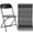 Black, variant on 10-Pack Bulk Commercial Folding Chairs - Heavy Duty 330lb Capacity, Stackable Indoor Outdoor Chairs for Wedding, Event, Office. Easy Fold & Store, No Assembly