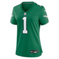 thumbnail image 2 of Women's Nike Jalen Hurts Kelly Green Philadelphia Eagles Game Player Jersey, 2 of 3