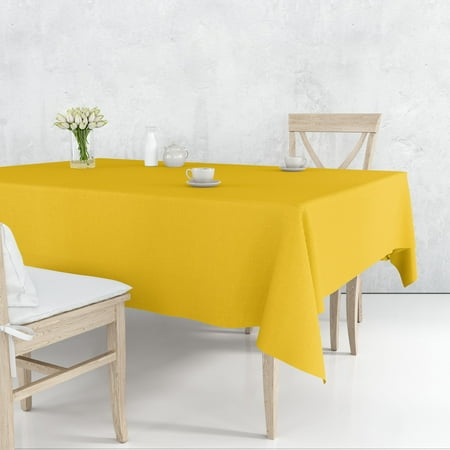 

Tablecover Plastic Sunshine Yellow Rectangular 54 X108