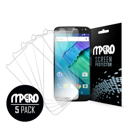 Motorola Moto X Pure Edition Screen Protector Cover, Ultra Clear 5-Pack -
