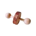 thumbnail image 3 of Dailihome Natural Wood Hamster Exercise Toy Molar Chew Toy with Bell Roller for Guinea Pigs Chinchillas and Small Animals 1PC, 3 of 6
