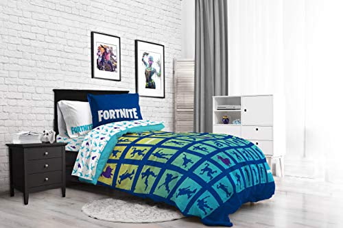 Fortnite Boogie Comforter & Sheet Sets 6 Piece Full Kids Teens FREE SHIPPING 