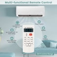 thumbnail image 5 of Giantex 12000 BTU Split Air Conditioner, Efficient AC Unit w/Remote Control, Rooms Cooling Up to 750 Sq. Ft, 5 of 10