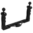 thumbnail image 4 of Diving Underwater Camera Housings Tray, Telescopic Dual Handle Tray Stabilizer Rig Ergonomic Durable CNC Corrosion Resistant with Wrench for Balance Shooting, 4 of 7