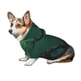 thumbnail image 7 of Sikiie Green Night Sky Moon Branches Dog Hoodie,Dog Clothes,Dog Sweatshirt ,Dog Shirt, Dog Clothes for Puppy Kitten Small Dogs Cats-X-Large, 7 of 7