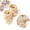Beige, variant on 2Pcs Chandelier Chain Cord Cover, 23.6" Hanging Light Chain Sleeve Slip-On Fabric Cord Covers in Flannel for Living Room Bedroom Exhibition Hall Hotel, Beige