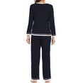 thumbnail image 7 of yievot Lounge Sets for Women 2 Piece Cotton Pajamas Long Sleeve Tops and Pants Casual Loungewear Sleepwear, 7 of 7