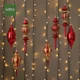 thumbnail image 5 of Colgante de linterna pintada de Navidad Colgante de árbol de Navidad Decoración navideña para ventana de centro comercial, 5 of 5