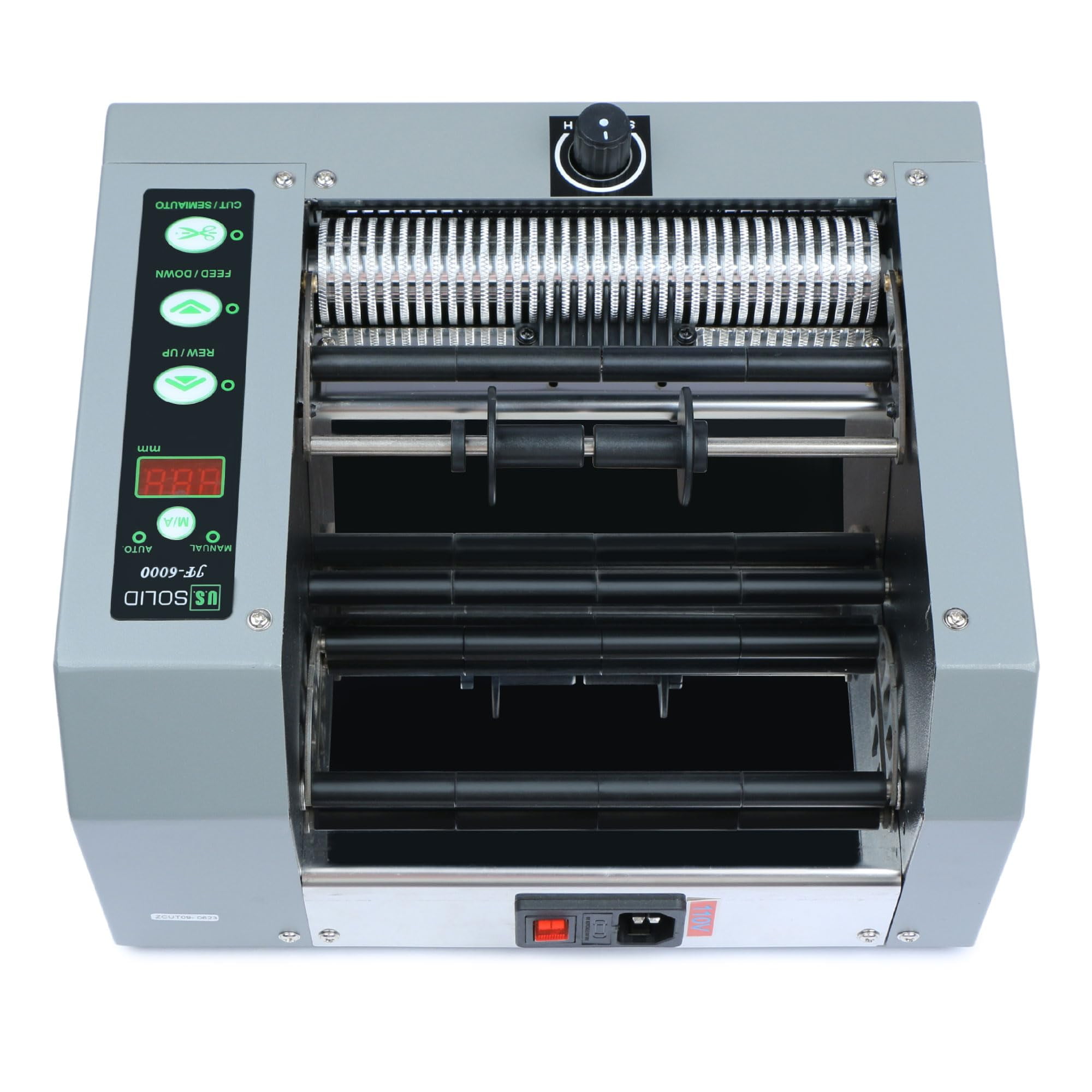 U.S. Solid Automatic Tape Dispenser JF-6000 Widened Version, Protective Film Cutting Machine Max. Width 5.9 in