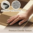 thumbnail image 6 of ODIKA 8'x10' Washable Area Rug Non-Shedding, Easy Care, Contemporary Block Minimalist Brushstroke Watercolor Abstract Flowing Dynamic for King Size Bedroom Under Bed, Master Suite, 6 of 7