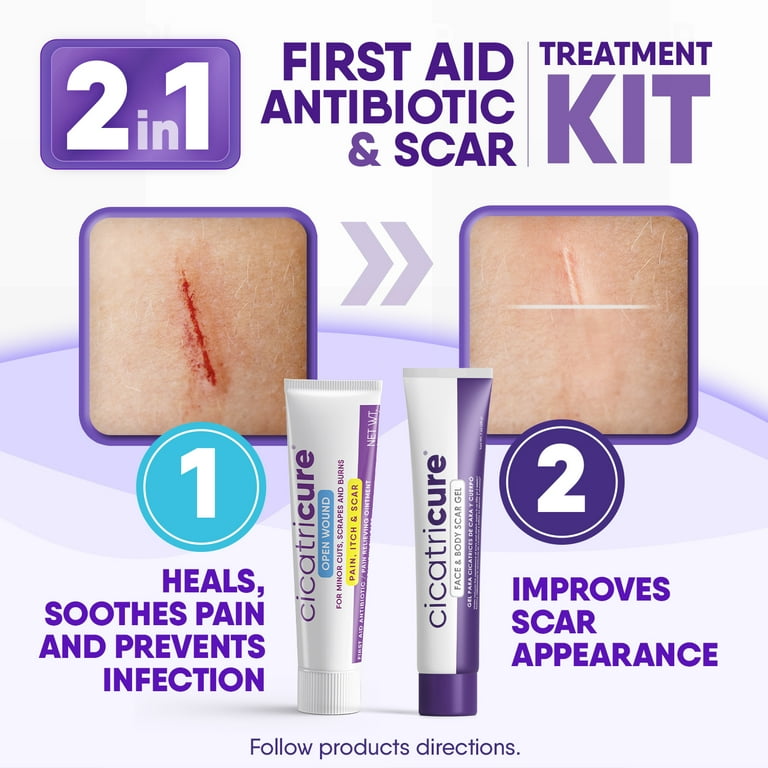 Open Wound Scar Adult Flesh Open Wound Scar Adult Flesh
