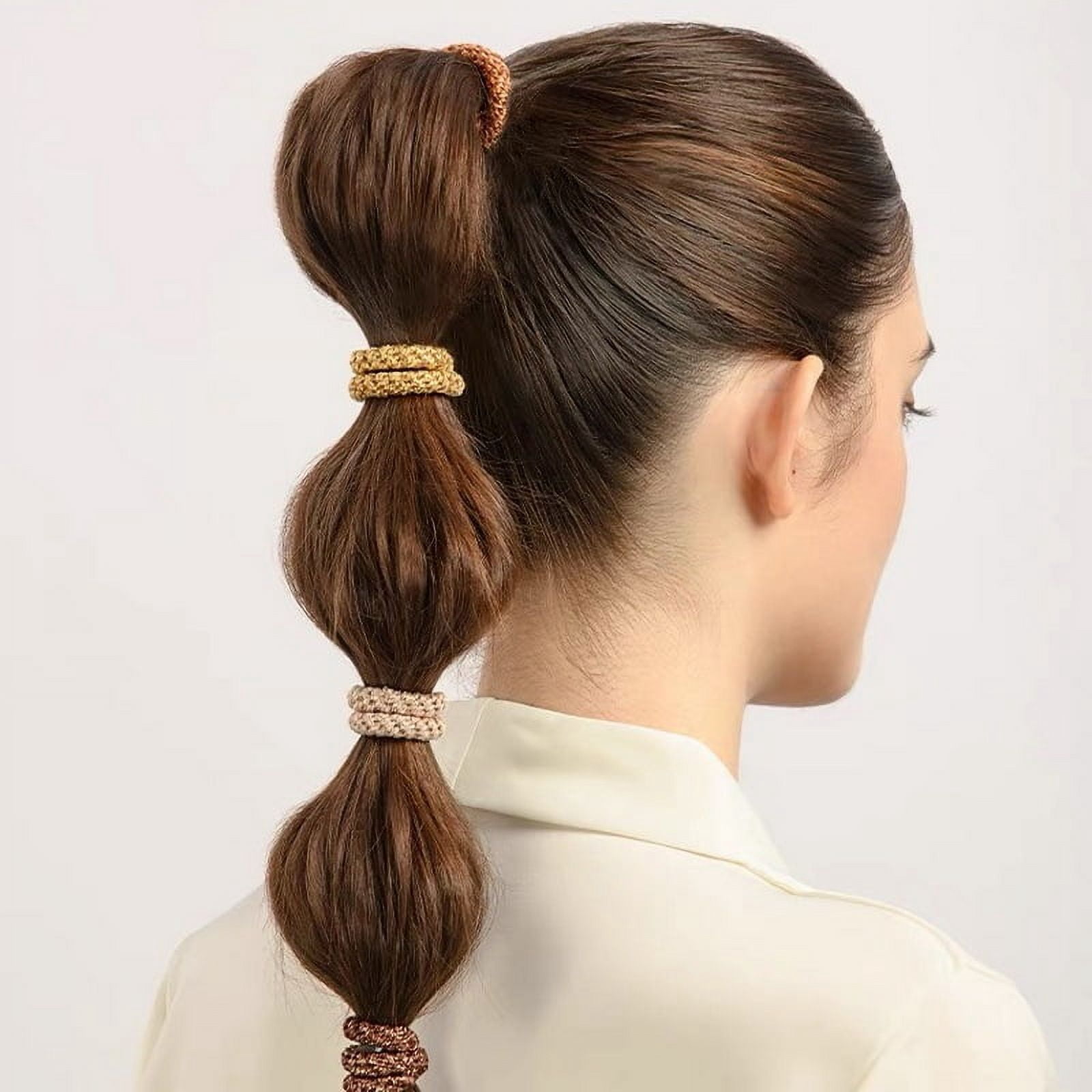15pcs/box High Elastic Hair Rubber Bands For Women Black Hair Tie Girls Ponytail Holder Hair Rope Hairbands knekki haar elastiek