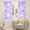 Purple 01, variant on Feelyou Christmas Snowman Black Out Curtains, Winter Wonderland Landscape Curtains Pack of 2 (42x63 Each), Purple Xmas Gift Bedroom Curtains, Luxury Bedroom Decor