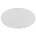 thumbnail image 3 of Hawthorne Collection Transitional Wood 60" Oval Dining Table in White Finish, 3 of 4