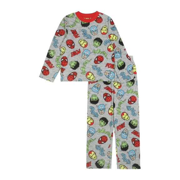 Set de pijama Marvel Avengers Major Heroes 2 para niños de 2 a 8 años