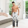 thumbnail image 7 of HPINK-T Halloween Bats Men's Pajama Pants Super Soft Sleep Lounge Pants Pjs Bottoms with Pockets, 7 of 7