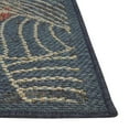 thumbnail image 6 of Unique Loom Baja Outdoor Collection Area Rug - Balandra (7' 10" Square Blue/Ivory), 6 of 7