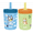 Multi, variant on Zak Designs Capri Tumbler, Soft Straw Tumbler for Toddlers, 12oz, Leak-Proof, Easy to Hold, Dinosaur