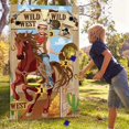 thumbnail image 3 of Juegos de Lanzamiento de Vaquero de Fiesta Occidental con 1 Pufs, Divertido Juego Occidental para NiñOs y Adultos, Decoraciones y Suministros, 3 of 5