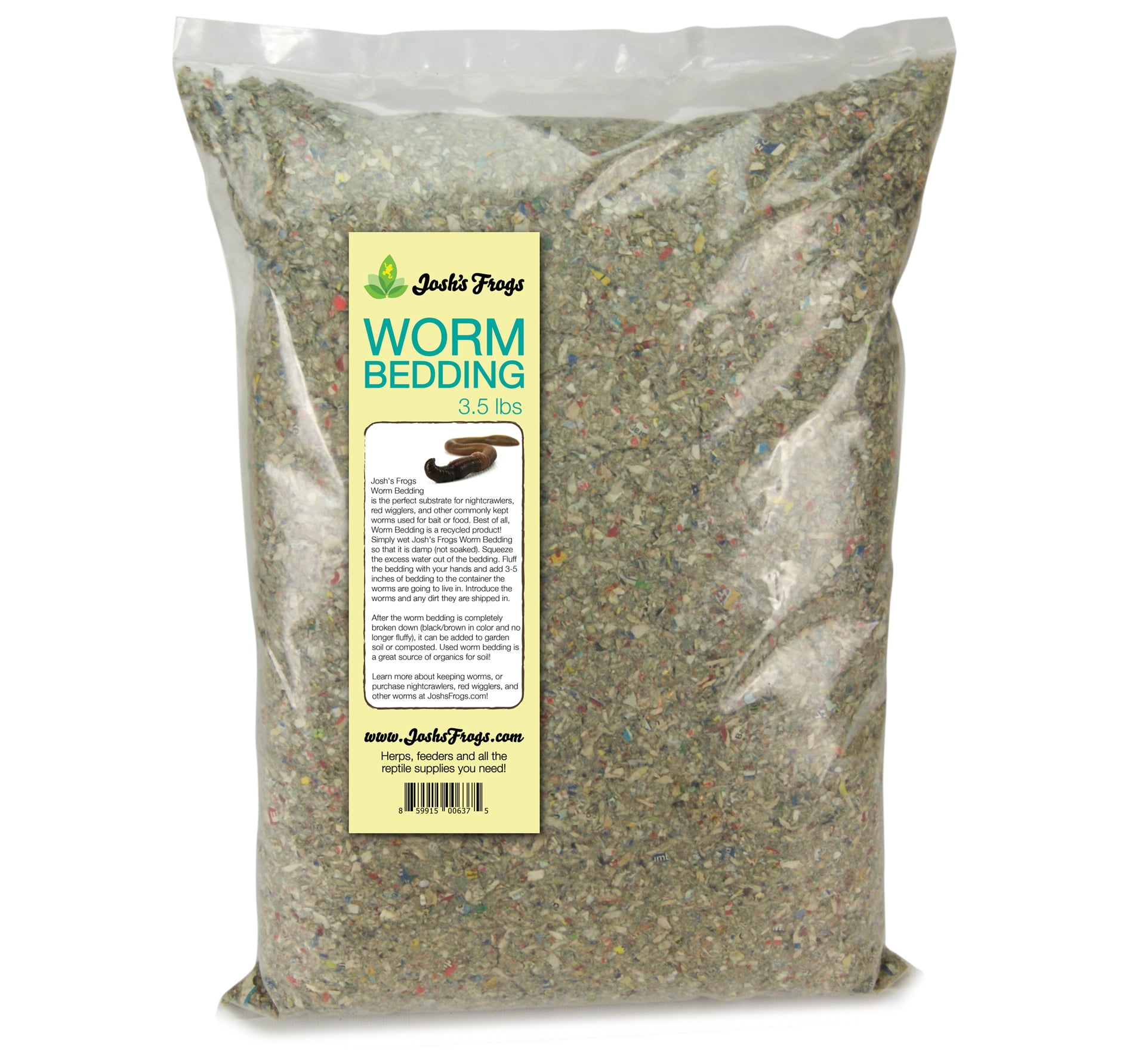 Josh's Frogs Earthworm Bedding (3.5 lbs)
